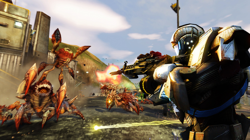 Illustration for article titled Here’s a First Look at Massive Online Shooter Defiance in Action